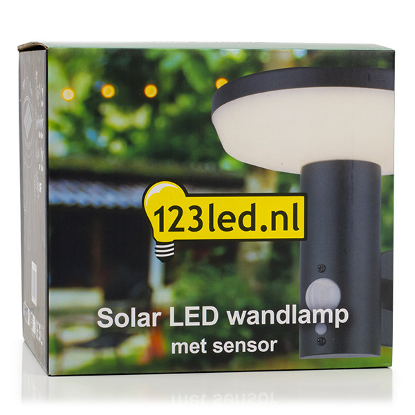 Lámpara de pared solar Notting Hill con sensor - 123tinta KH1960AWU-1 LDR08544 - 5
