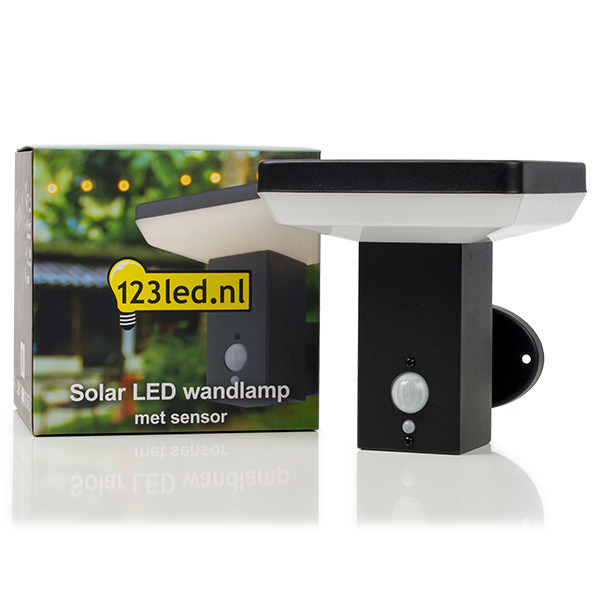 Lámpara de pared solar Primrose Hill con sensor - 123tinta KH1964AWU-1 LDR08545 - 2