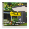 Lámpara de pared solar Primrose Hill con sensor - 123tinta KH1964AWU-1 LDR08545 - 5