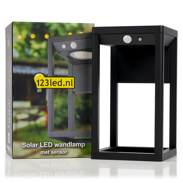 Lámpara solar de pared Berkshire con sensor - 123tinta KH1973DN LDR08541 - 2