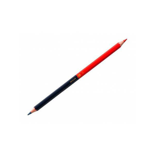 Lápiz bicolor rojo azul Fino