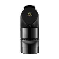 L'OR Mini Cafetera de cápsulas negra 423601