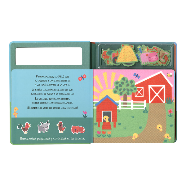 La granja libro de pegatinas de fieltro 426783 - 2