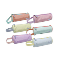 Lagart estuche portatodo con tacto suave - Colores pastel surtidos
