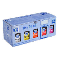 Lefranc Bourgeois Set de pintura para vidrio y porcelana Lefranc Bourgeois Vitrail 50 ml (10 piezas) 210536 409991