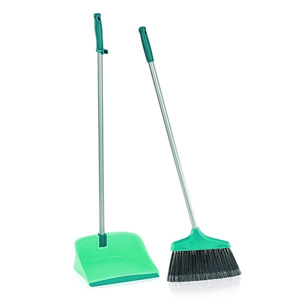 Leifheit recogedor y escoba mango largo (84 cm)  SLE00063 - 1
