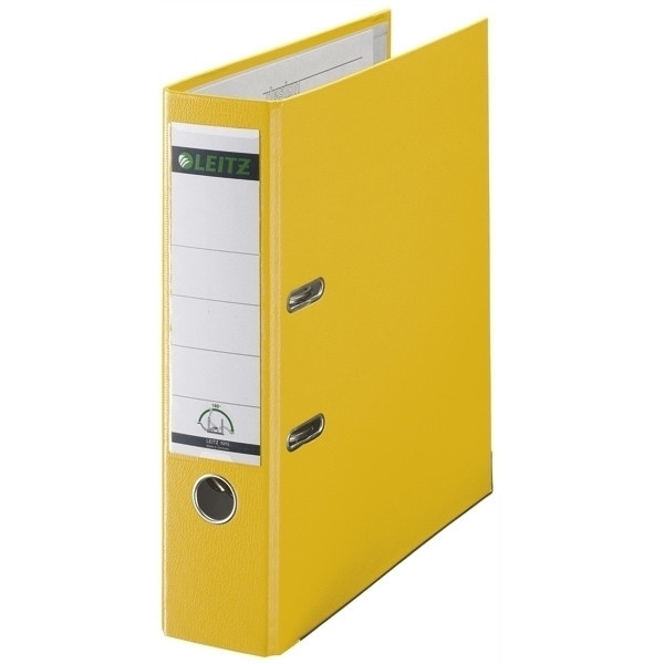 leitz 1010 carpeta archivador plastico a4 amarillo 80mm
