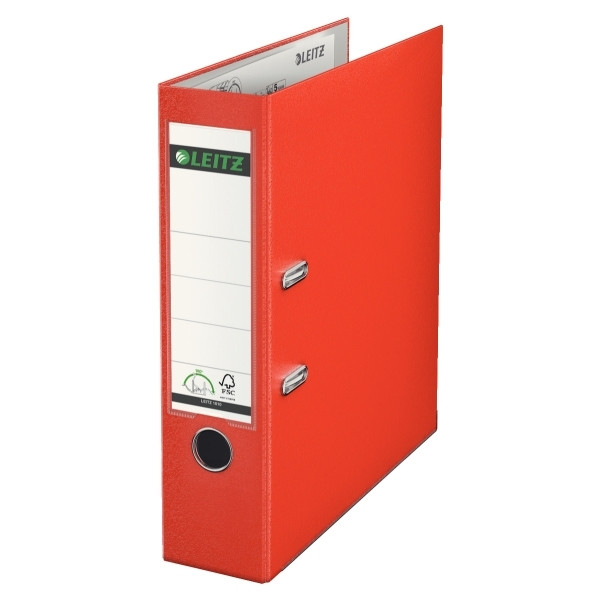 Leitz 1010 Carpeta Archivador plastico A4 rojo claro 80mm