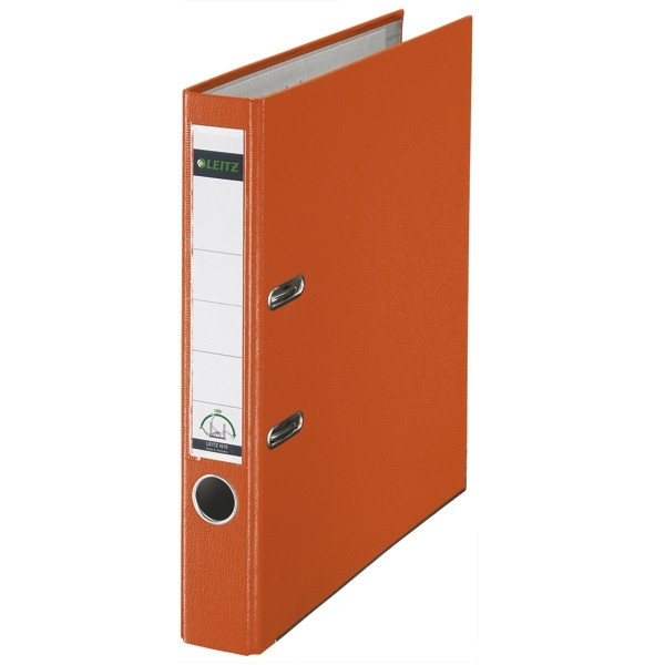 Leitz 1015 Carpeta Archivador plastico A4 naranja 50mm 202936 - 1