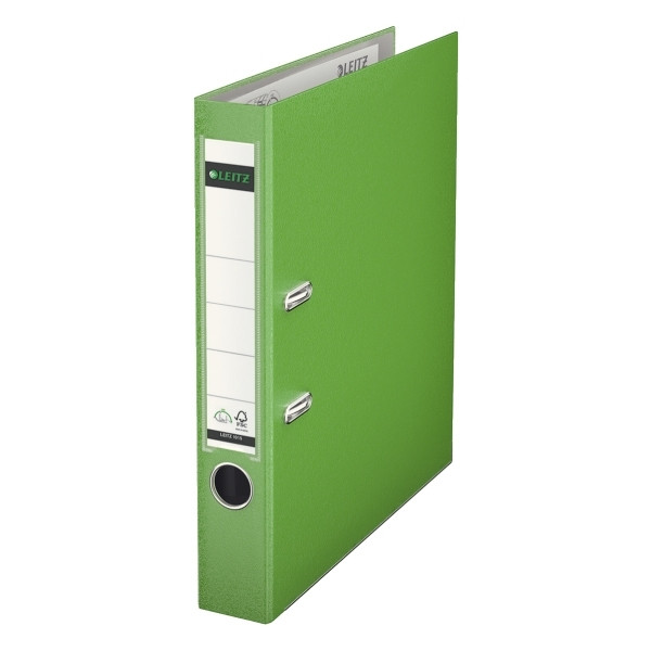 Leitz 1015 Carpeta Archivador plastico A4 verde claro 50mm 211821 - 1