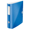 Leitz 1106 WOW Carpeta Archivador A4 azul metalizado 75mm 211719 - 1