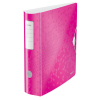 Leitz 1106 WOW Carpeta Archivador A4 rosa metalizado 75mm 211718 - 1