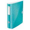 Leitz 1106 WOW Carpeta Archivador A4 turquesa metalizado 75mm 211848 - 1