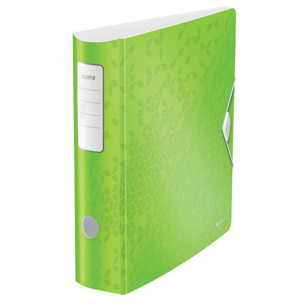 Leitz 1106 WOW Carpeta Archivador plastico A4 verde 75mm 226184 - 1