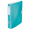 Leitz 1107 WOW Carpeta Archivador A4 turquesa metalizado 50mm 211851 - 1