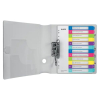 Leitz 12440100 índice de proyectos imprimible A4 1-12 pestañas 426990 - 2