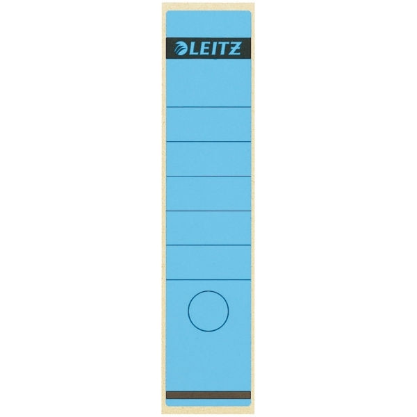 Leitz 1640 etiquetas traseras autoadhesivas ancho 61 x 285 mm azules (10 unidades)