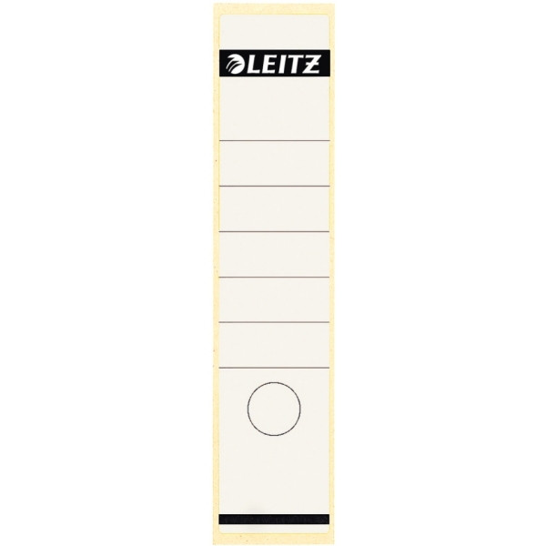 Leitz 1640 etiquetas traseras autoadhesivas ancho 61 x 285 mm blancas (10 piezas) 16400001 211028 - 1