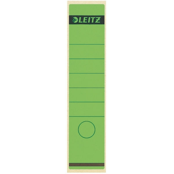 Leitz 1640 etiquetas traseras autoadhesivas ancho 61 x 285 mm verdes (10 piezas) 16400055 211036 - 1