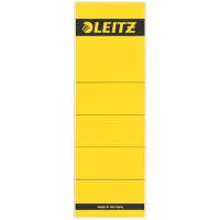 Leitz 1642 etiquetas traseras autoadhesivas anchas 61 x 191 mm amarillas (10 unidades) 16420015 211018