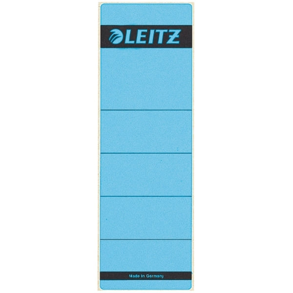 Leitz 1642 etiquetas traseras autoadhesivas ancho 61 x 191 mm azules (10 piezas) 16420035 211022 - 1