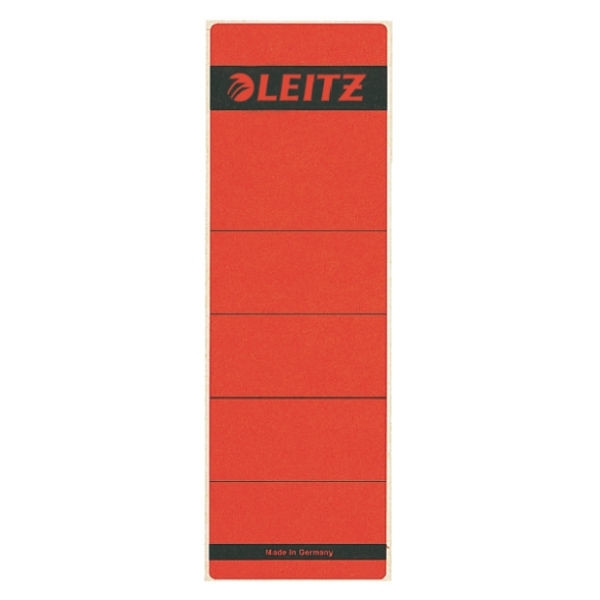 Leitz 1642 etiquetas traseras autoadhesivas ancho 61 x 191 mm rojo (10 piezas) 16420025 211020 - 1