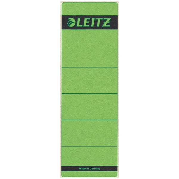 Leitz 1642 etiquetas traseras autoadhesivas ancho 61 x 191 mm verde (10 piezas) 16420055 211024 - 1