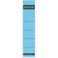 Leitz 1643 etiquetas traseras autoadhesivas estrechas 39 x 191 azul (10 piezas) 16430035 211040