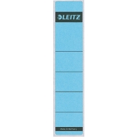 Leitz 1643 etiquetas traseras autoadhesivas estrechas 39 x 191 azul (10 piezas) 16430035 211040