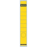 Leitz 1648 etiquetas traseras autoadhesivas estrechas 39 x 285 amarillas (10 unidades) 16480015 211050