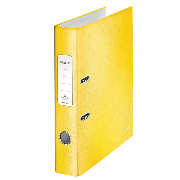 Leitz 180° WOW Carpeta Archivador A4 amarillo 50mm 226176 - 1