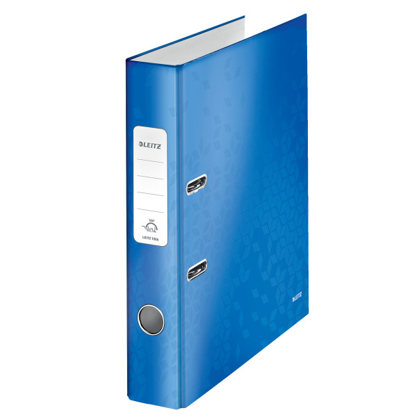 Leitz 180° WOW carpeta A4 cartón azul metalizado 50 mm 10060036 202966 - 1