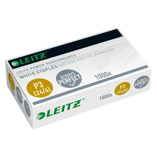 Leitz 24/6 Power Performance P3 grapas blancas (1000 unidades) 226047 - 1