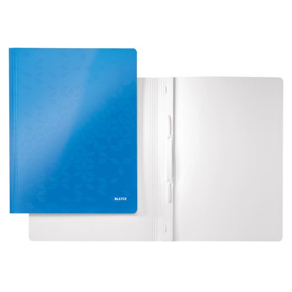 Leitz 3001 WOW fástener de cartón azul metalizado 30010036 202888 - 1
