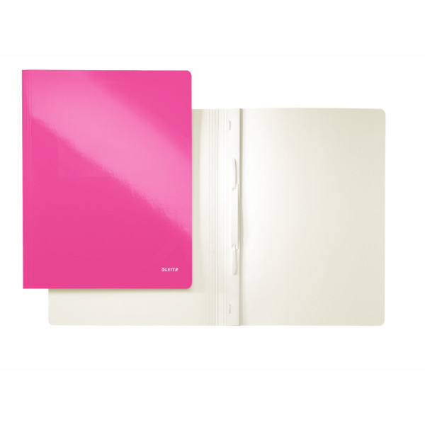 Leitz 3001 WOW fástener de cartón rosa metalizado 30010023 202886 - 1