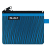 Leitz 4011 WOW Estuche de Malla 2 Compartimentos Azul (S) 40110036 226323