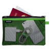 Leitz 4013 WOW Estuche de Malla 2 Compartimentos Verde (L) 40130054 226332 - 2