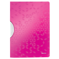 Leitz 4185 WOW colorclip carpeta con clip rosa metalizado A4 para 30 páginas 41850023 211901