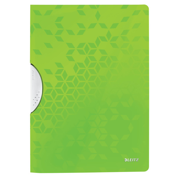Leitz 4185 WOW colorclip carpeta con clips verde A4 para 30 páginas