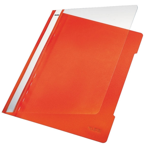 Leitz Standard Plastic File A4 Orange archivador PVC Naranja