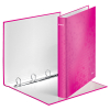 Leitz 4242 WOW carpeta de anillas con 4 anillas en D rosa metalizado 42420023 211296