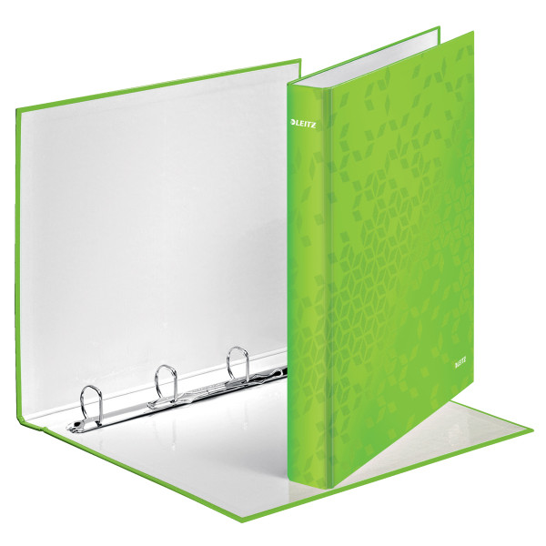 Leitz 4242 WOW carpeta de anillas con 4 anillas en D verde