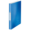 Leitz 4257 WOW carpeta de anillas con 2 juntas tóricas azul metalizado (32 mm) 211731 - 1