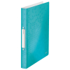 Leitz 4257 WOW carpeta de anillas con 2 juntas tóricas turquesa metalizado (32 mm) 211804 - 1