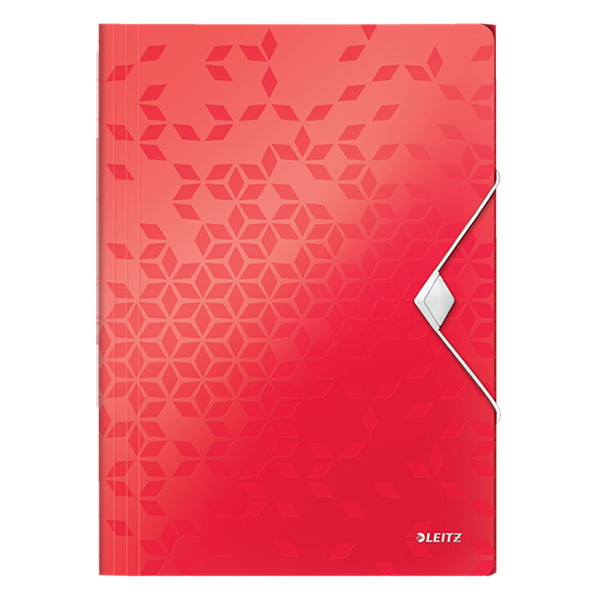 leitz 4599 wow carpeta elasto plastico rojo a4
