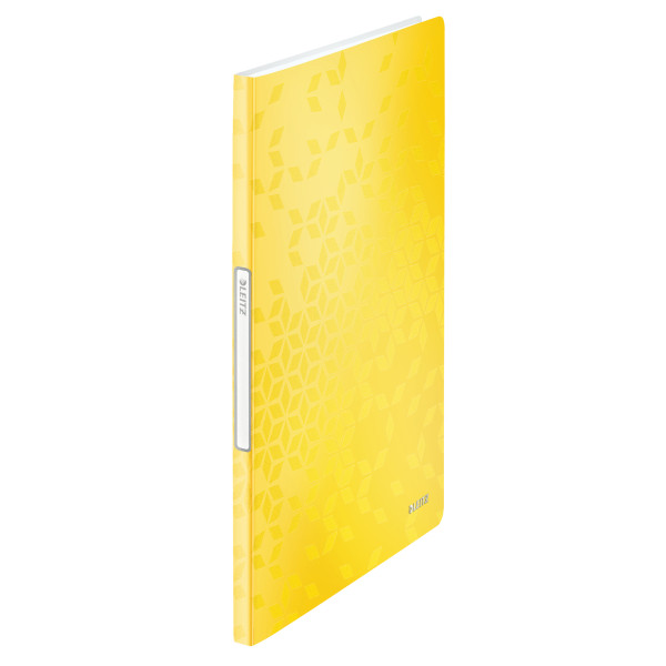 Leitz 4631 WOW carpeta de fundas A4 amarillo (20 bolsillos)