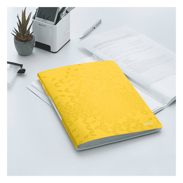 Leitz 4631 WOW carpeta de fundas A4 amarillo (20 bolsillos) 46310016 226152 - 2