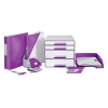 Leitz 4632 WOW carpeta de fundas A4 violeta metalizado (40 inserciones) 46320062 211854 - 4