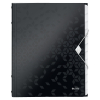 Leitz 4634 WOW carpeta clasificadora negra (12 pestañas) 226156 - 1