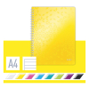Leitz 4637 WOW cuaderno espiral A4 rayado 80 gramos 80 hojas amarillo 46370016 226220 - 3